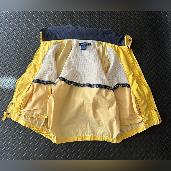 Vintage Nautica Classic Marine Jacket Medium 90's Shell 100% Cotton YKK Zippers - Picture 6 of 14